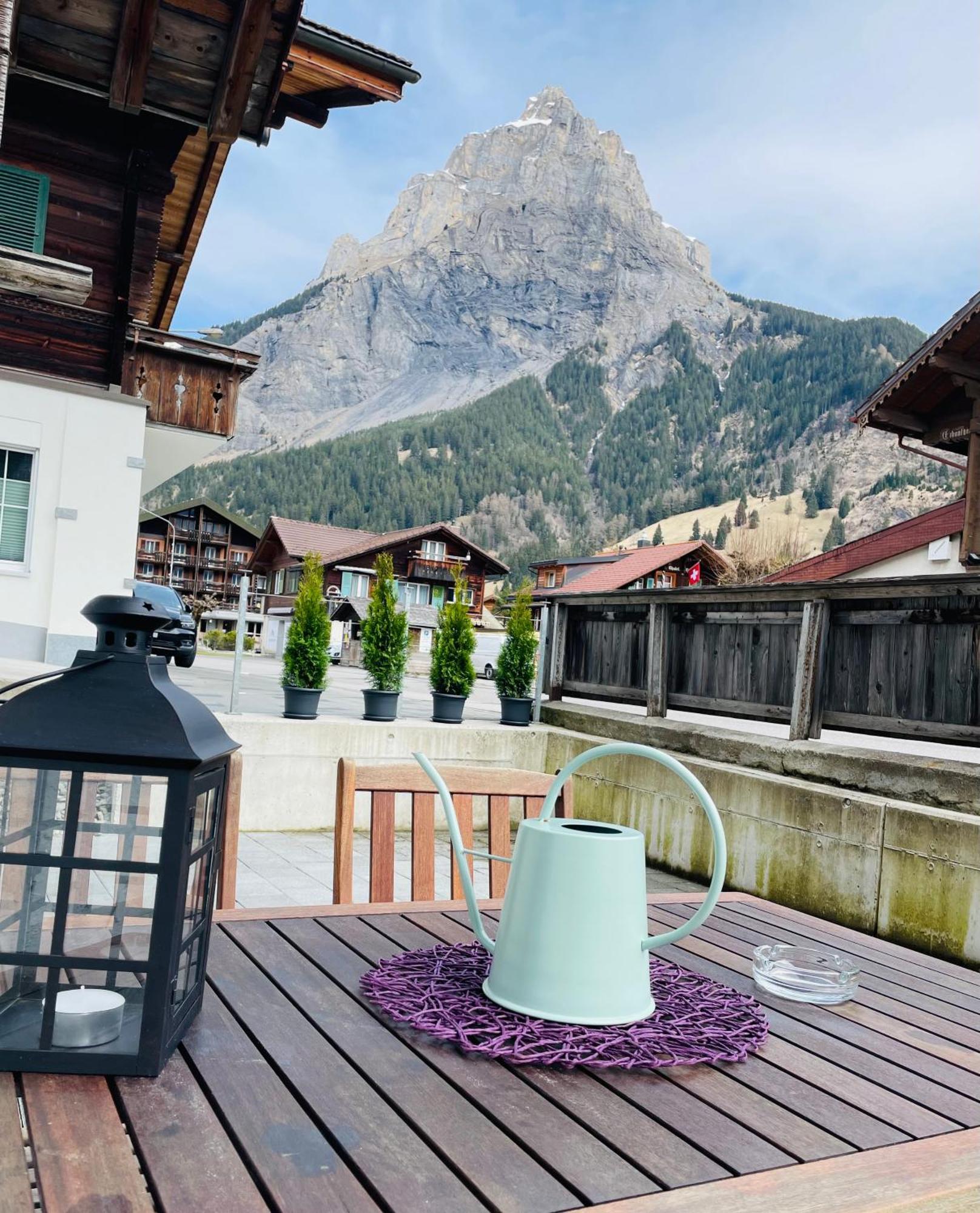 Charming, Well-Equipped Alpine Apartment Кандерштег Экстерьер фото