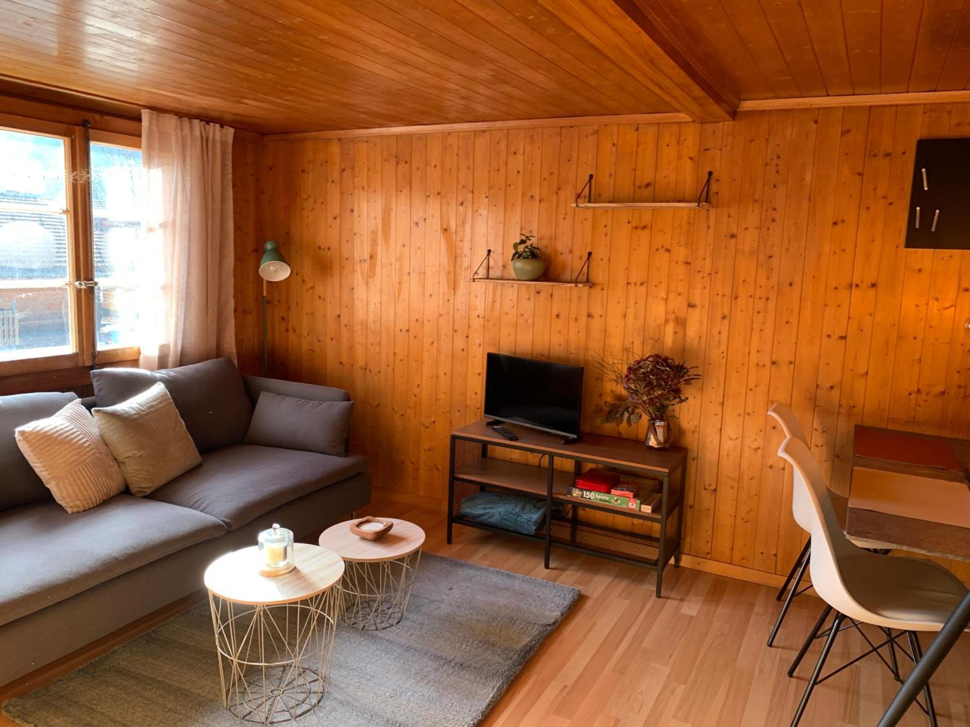 Charming, Well-Equipped Alpine Apartment Кандерштег Экстерьер фото