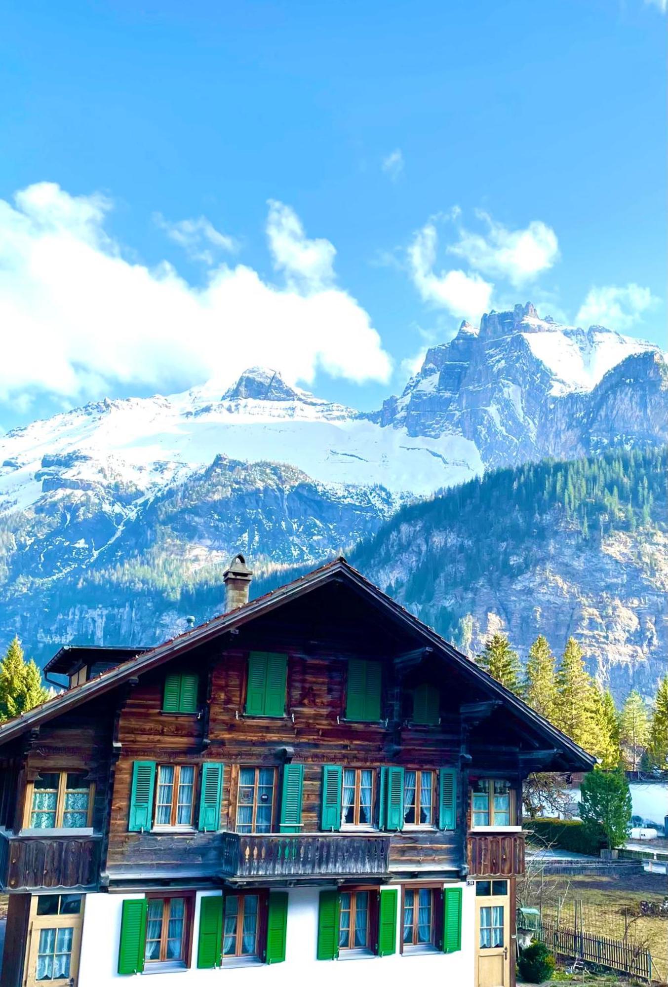 Charming, Well-Equipped Alpine Apartment Кандерштег Экстерьер фото