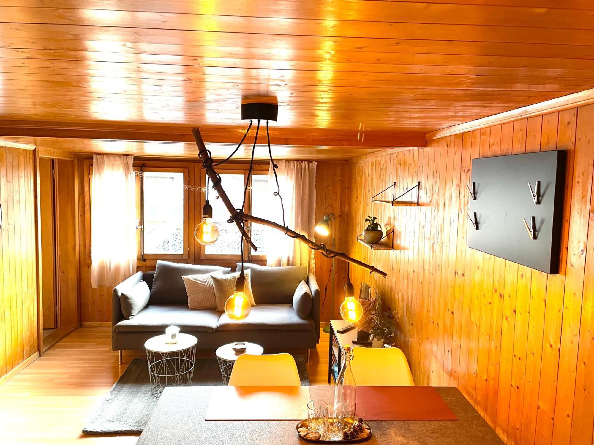 Charming, Well-Equipped Alpine Apartment Кандерштег Экстерьер фото